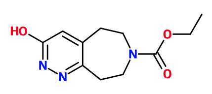 (image for) MCYH0028 3-Hydroxy-5,6,8,9-tetrahydro-1,2,7-triaza-benzocycloheptene-7-carboxylic acid ethyl ester